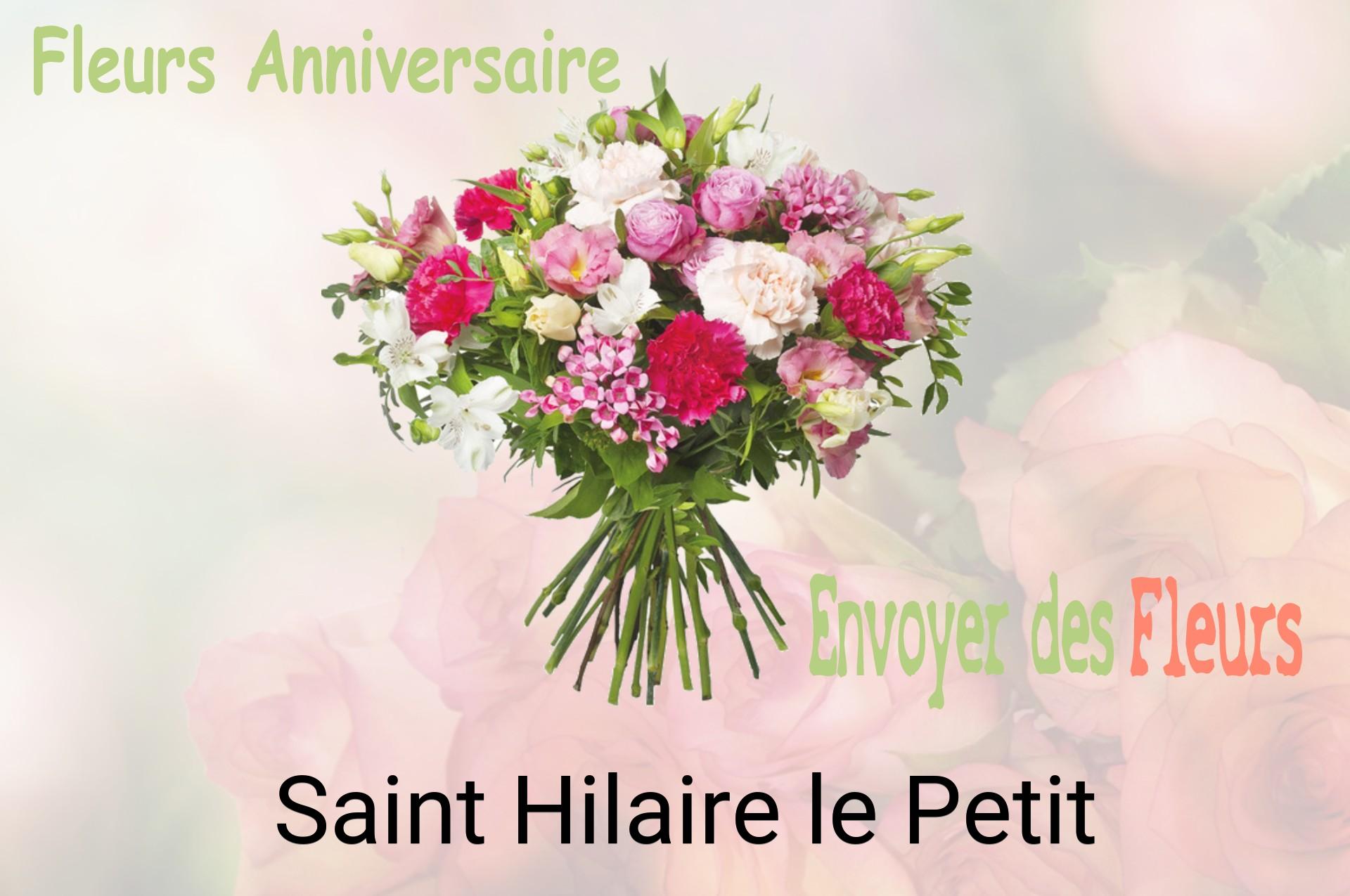 Bouquet de fleurs d’anniversaire livré à Saint-Hilaire-le-Petit