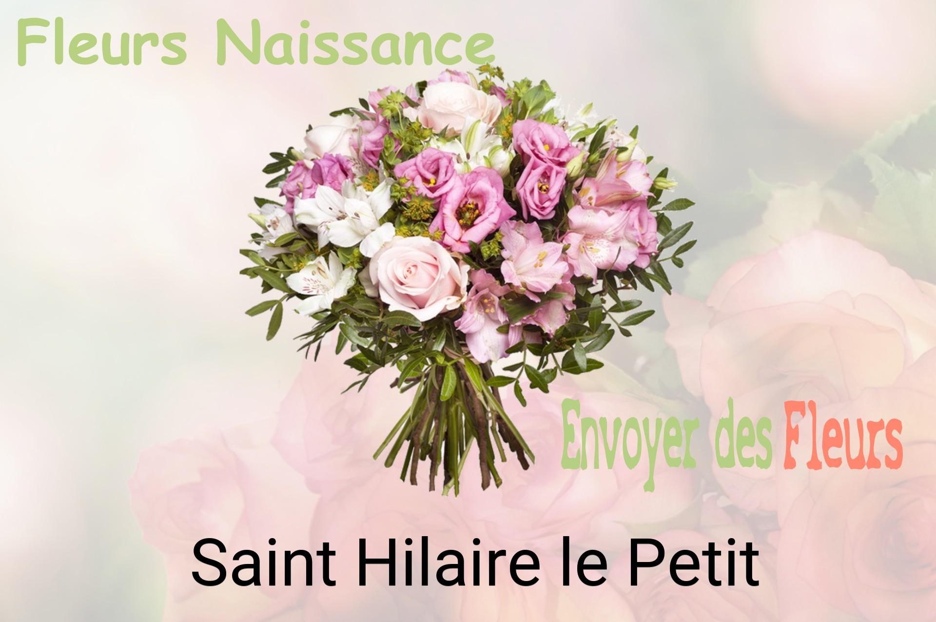 Bouquet de fleurs de naissance livré à Saint-Hilaire-le-Petit